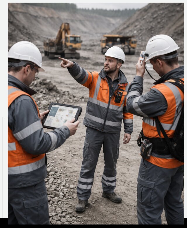 Система контроля персонала для горнодобывающей отрасли в Мытищах