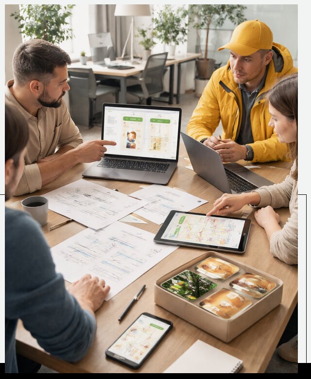 Разработка агрегатора доставки еды в Мытищах от 15233 р., АвикейМтщ